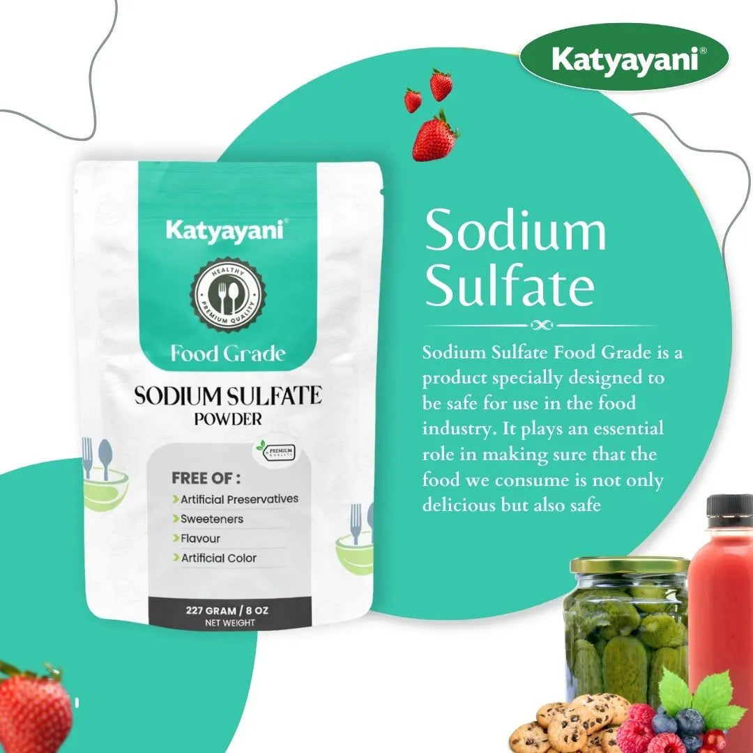GGV Sodium Sulfate 227 gm (8oz)-Food Grade