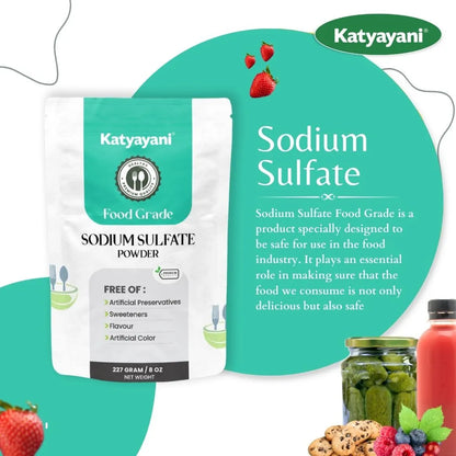 GGV Sodium Sulfate 227 gm (8oz)-Food Grade
