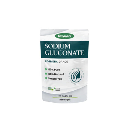 GGV Sodium Gluconate Powder 120 gm (4 oz)-Cosmetic Grade