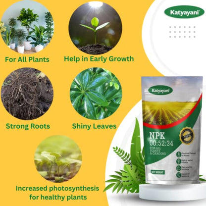 GGV NPK 00 - 52 - 34 All Purpose Fertilizer Powder